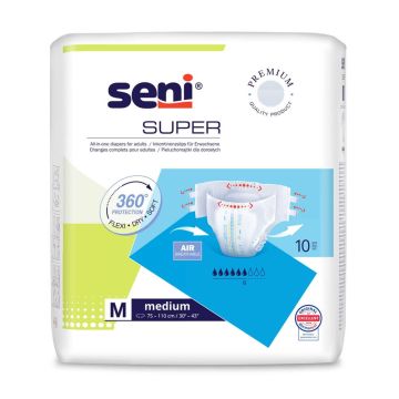 Seni Super Пелени за възрастни М x 10 бр