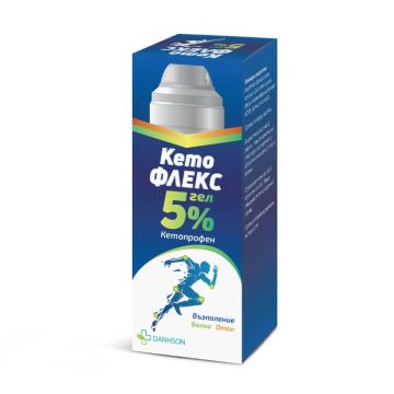 КетоФЛЕКС 5% BOV гел 50 гр Danhson