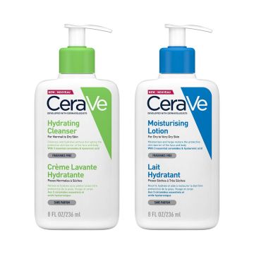 CeraVe Ежедневно протокол за суха кожа на тялото Комплект