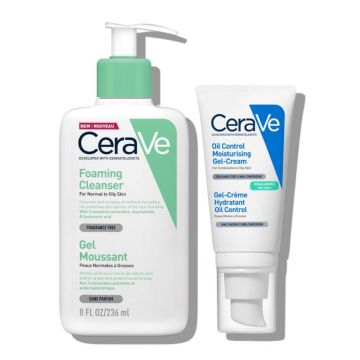 CeraVe Протокол за ежедневна грижа за лице за нормална към комбинирана кожа Комплект