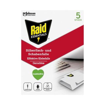 Raid Essential Капан за хлебарки х 5 бр Комплект