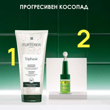 Rene Furterer Комплект при прогресивен косопад