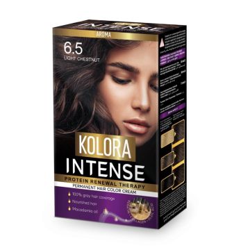 Kolora Intense Крем-боя за коса 6.5 Светъл Кестен 50 мл