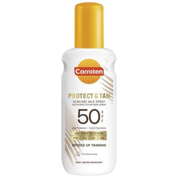 Carroten Protect & Ten SPF50 Слънцезащитно мляко 150 мл