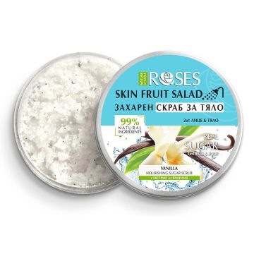 Agiva Fruit Salad Скраб за лице и тяло 2 в 1 ванилия 200 мл