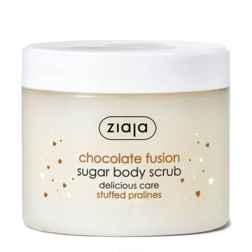 Ziaja Chocolate fusion Sugar Body Scrub Захарен скраб за тяло Шоколад 300 мл