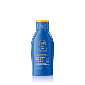 Nivea Sun Protect & Moisture Слънцезащитен лосион SPF50+ 100 мл