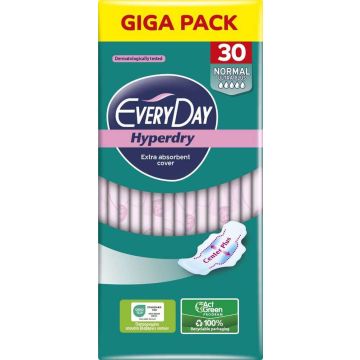 Everyday Hyperdry Normal Ultra Plus Дамски превръзки х 30 броя