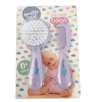 Magnum Bebe 350 Четка за коса и гребен Комплект