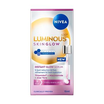 Nivea Luminous360 Серум за сияйна кожа 15 мл