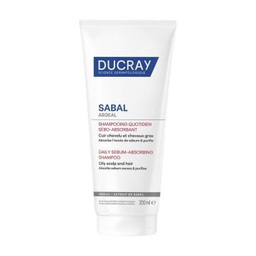 Ducray Sabal Argeal Сeбоабсорбиращ ежедневен шампоан 200 мл