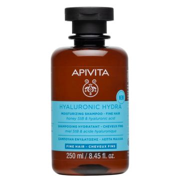 Apivita Hyaluronic Hydra Хидратиращ шампоан за тънка коса 250 мл
