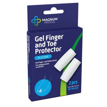 Magnum Гел предпазител за пръсти 52x18 мм 1 чифт