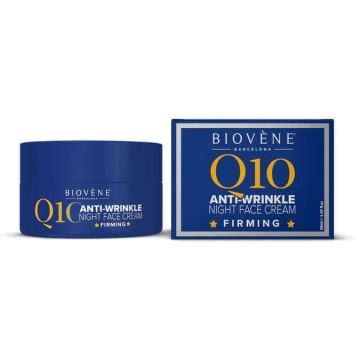 Biovene Нощен крем с Q10 за възстановяване и изглаждане 50 мл