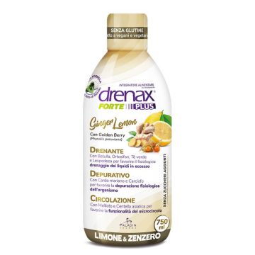 Drenax® Forte Plus Ginger Lemon Бъбреци и отделителна система 750 мл
