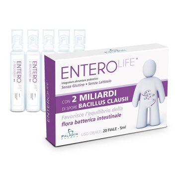 EnteroLife Пробиотик 2 млрд. активни пробиотици 5 мл х 20 флакона