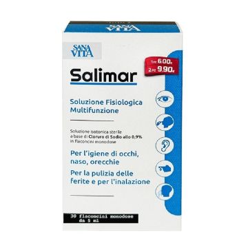 Sanavita Мултифункционален физиологичен разтвор флакони 5 мл х 30 бр