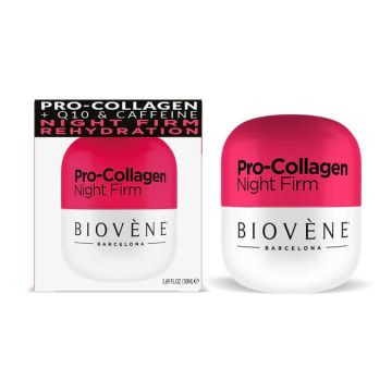 Biovene PRO-COLLAGEN Нощен крем с колаген за възстановяване и изглаждане 50 мл