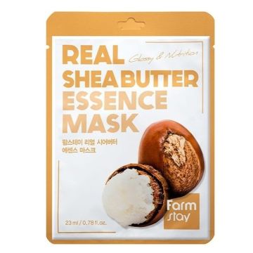 FarmStay Real Shea Butter Шийт маска с масло от ший 23 мл