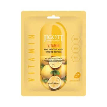 Jigott Vitamin Шийт маска за лице 27 мл