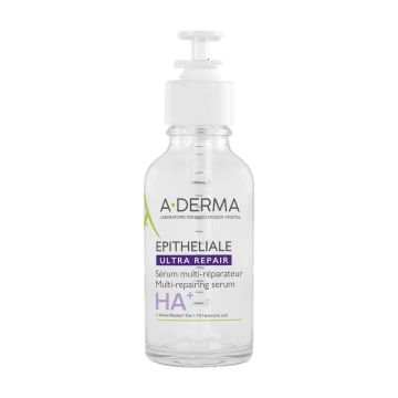 A-Derma Epitheliale Ultra Repair HA+ Мулти-възстановяващ серум срещу следи и бръчки 30 мл