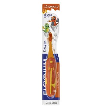 Elgydium Kids Детска четка за зъби Dragon 2-6 години