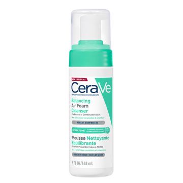 CeraVe Балансираща въздушна пяна за почистване на лице 148 мл