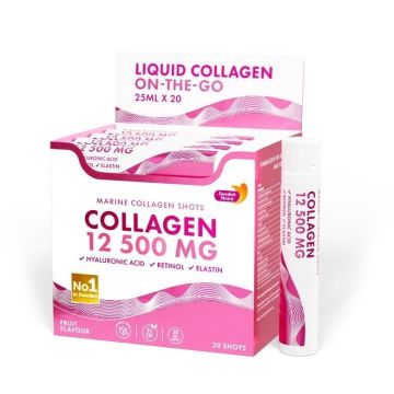 Рибен колаген 12500 мг с хиалурон, ретинол, еластин 25 мл х 20 бр Swedish Nutra