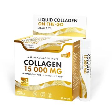 Рибен колаген 15000 мг с хиалурон, ретинол, еластин 25 мл х 20 бр Swedish Nutra