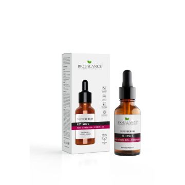 BioBalance Супер серум за повдигане и стягане с ретинол 30 мл