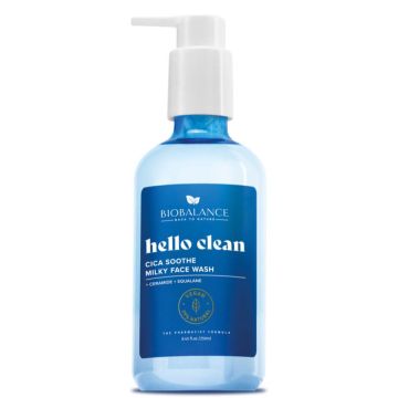 BioBalance Hello Clean Измивен гел за лице с азиатска центела 250 мл