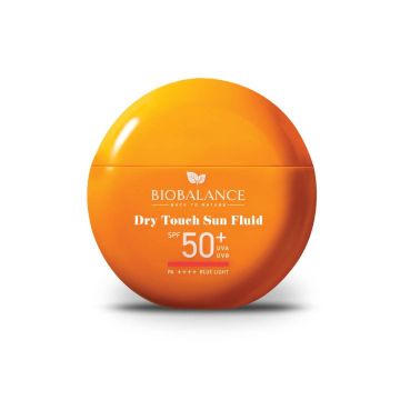 BioBalance Dry Touch Слънцезащитен флуид за мазна и комбинирана кожа 40 г
