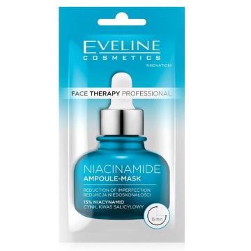 Evelin EV1 Face Therapy Ампула-маска с ниацинамид 8 мл