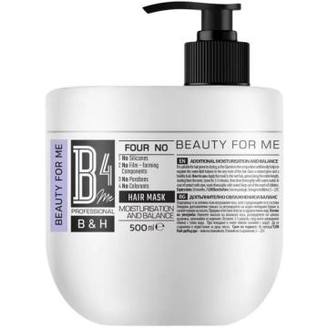 B4Me Moisturisation and Balance Маска без силикони за суха коса 500 мл