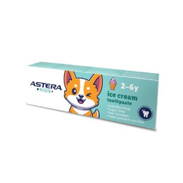 Astera Kids Паста за зъби сладолед 2-6Г 65 мл