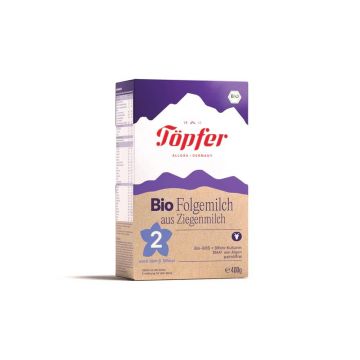 Lactana Bio 2 Козе био преходно мляко след 6-тия месец 400 г Topfer