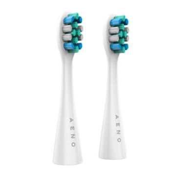 AENO ADBTH7-8 Резервни глави за електрически четки за зъби, бели AENO DB7/DB8 х 2 бр Комплект