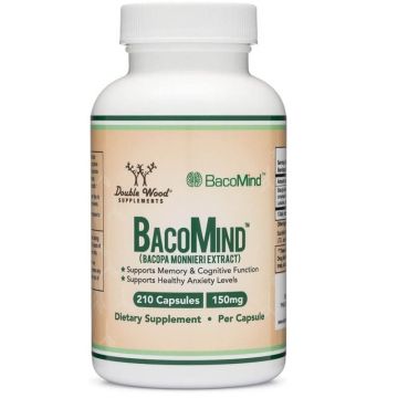 Double Wood Бакопа Мониери BacoMind 300 мг х 210 капсули