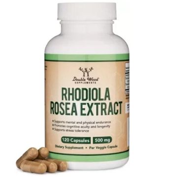 Double Wood Златен корен екстракт 500 мг х 120 капсули