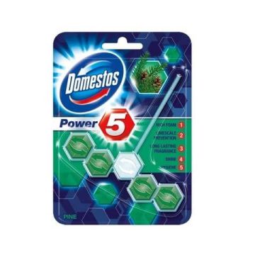 Domestos WC Power 5 Pine Тоалетно блокче 50 г