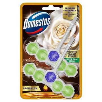 Domestos WC Power 5 White Rose Duo Тоалетно блокче 2 x 50 г