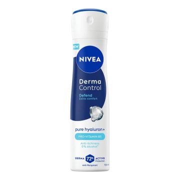 Nivea Derma Control Defend Део спрей против изпотяване за жени 150 мл