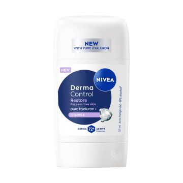 Nivea Derma Control Restore Део стик против изпотяване за жени 50 мл