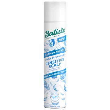 Batiste Sensitive Сух шампоан за чувствителен скалп без аромат 200 мл