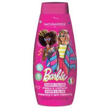 Naturaverde DISNEY Barbie Шампоан с балсам зa коса и тяло 300 мл