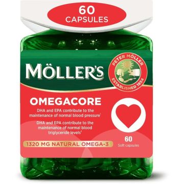Möller’s Omegacore Омегакор х 60 капсули 