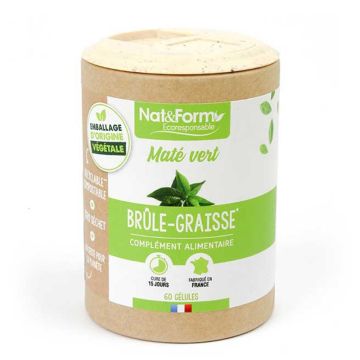 Mate Vert Екстракт от Мате х 60 капсули Nat&Form