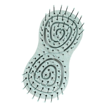 Doori Eco Biofrendly Hair Brush Compact Четка за коса цвят Аква