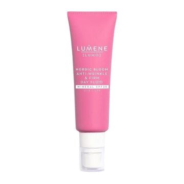 LUMENE NORDIC BLOOM LUMO Защитен лифтинг крем с минерален филтър SPF30 50 ;.