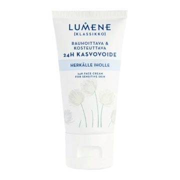 LUMENE KLASSIKKO SENSITIVE 24H Успокояващ хидратиращ крем за чувствителна кожа 50 мл